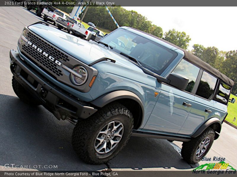Area 51 / Black Onyx 2021 Ford Bronco Badlands 4x4 4-Door