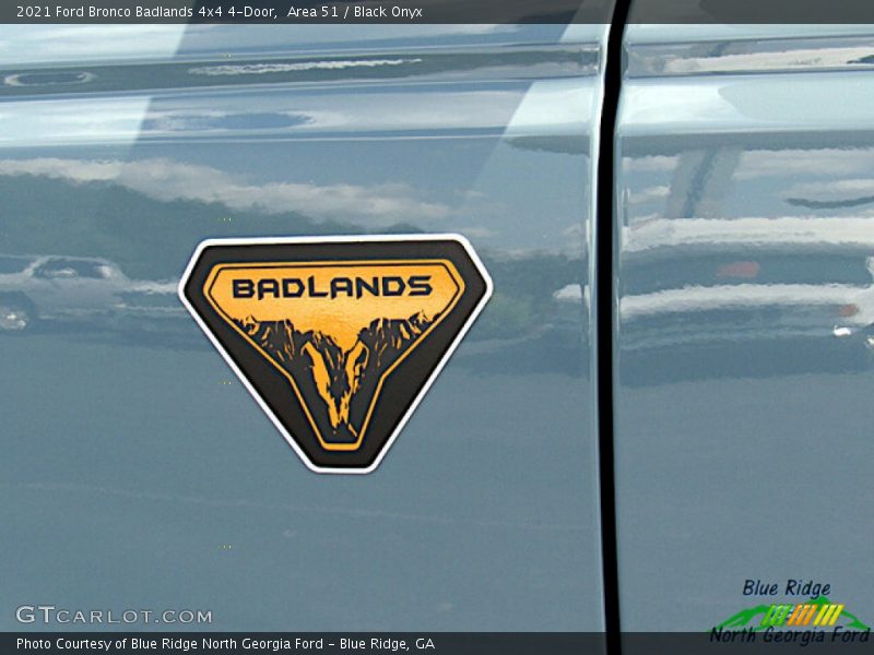 Area 51 / Black Onyx 2021 Ford Bronco Badlands 4x4 4-Door
