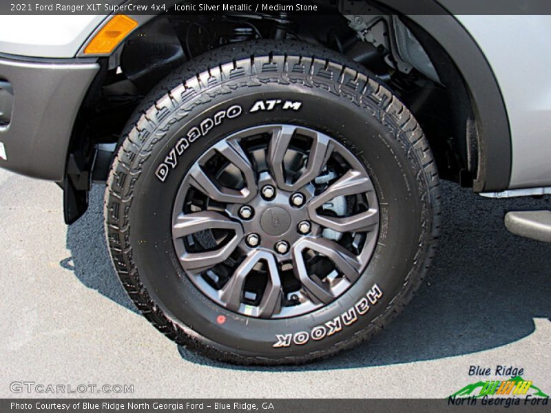 Iconic Silver Metallic / Medium Stone 2021 Ford Ranger XLT SuperCrew 4x4