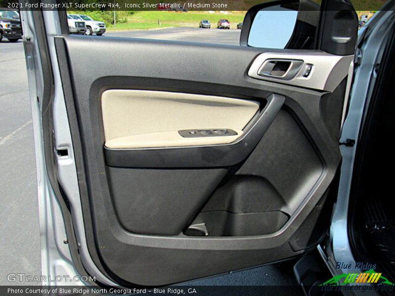 Iconic Silver Metallic / Medium Stone 2021 Ford Ranger XLT SuperCrew 4x4