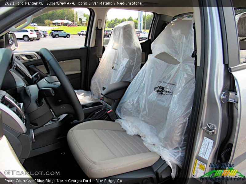 Iconic Silver Metallic / Medium Stone 2021 Ford Ranger XLT SuperCrew 4x4