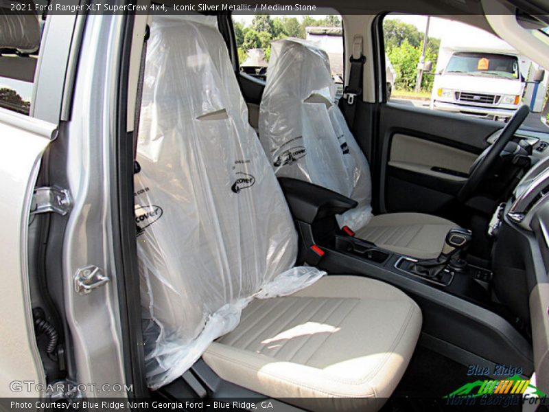 Iconic Silver Metallic / Medium Stone 2021 Ford Ranger XLT SuperCrew 4x4