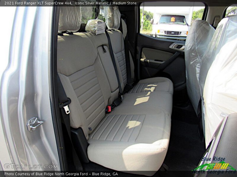 Iconic Silver Metallic / Medium Stone 2021 Ford Ranger XLT SuperCrew 4x4