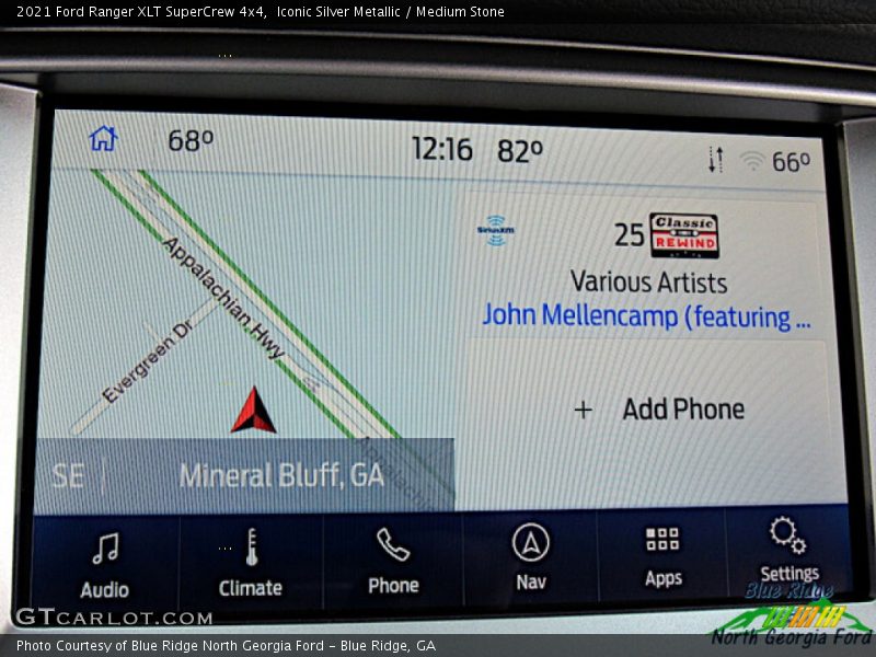 Iconic Silver Metallic / Medium Stone 2021 Ford Ranger XLT SuperCrew 4x4