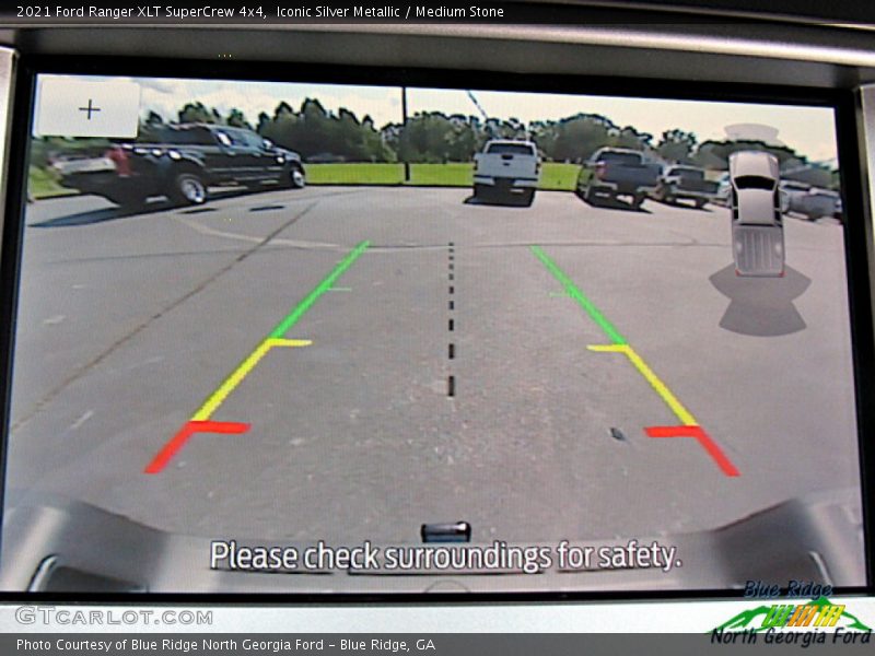 Iconic Silver Metallic / Medium Stone 2021 Ford Ranger XLT SuperCrew 4x4