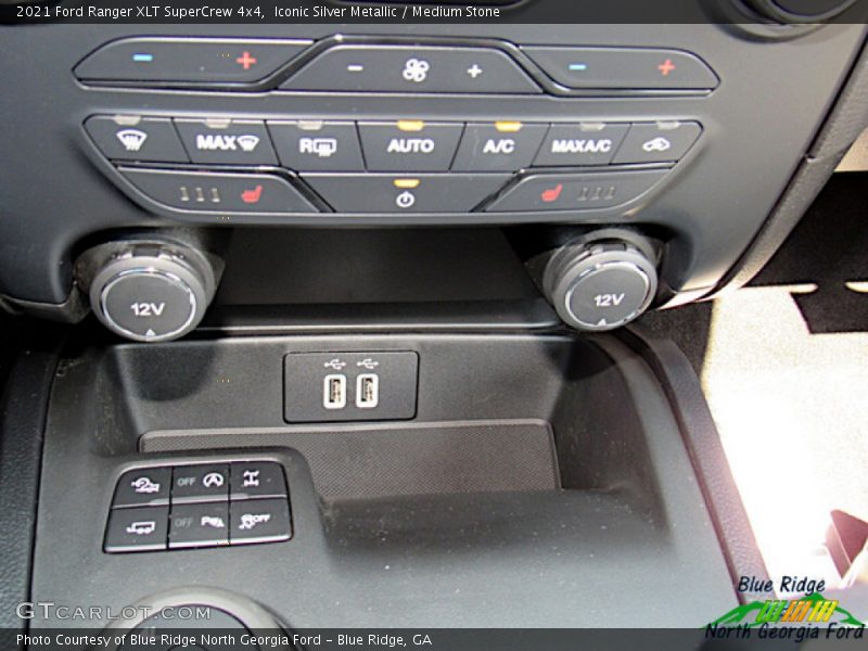 Iconic Silver Metallic / Medium Stone 2021 Ford Ranger XLT SuperCrew 4x4