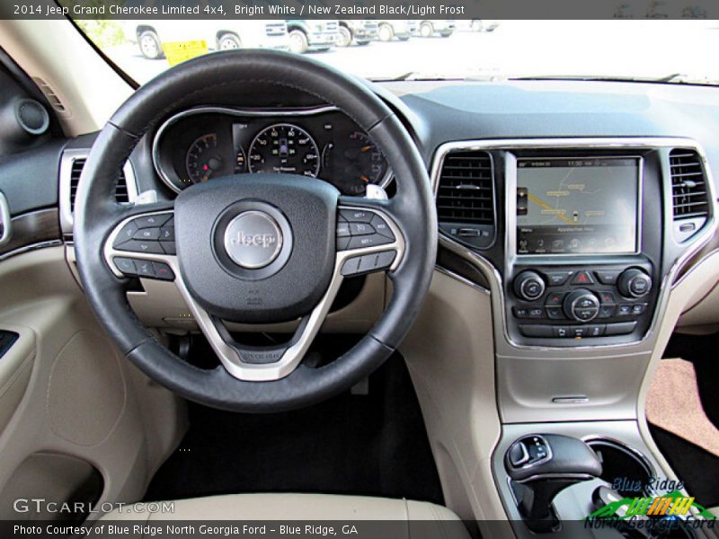 Bright White / New Zealand Black/Light Frost 2014 Jeep Grand Cherokee Limited 4x4