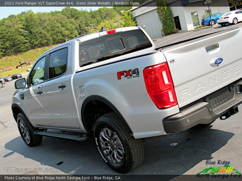 Iconic Silver Metallic / Medium Stone 2021 Ford Ranger XLT SuperCrew 4x4