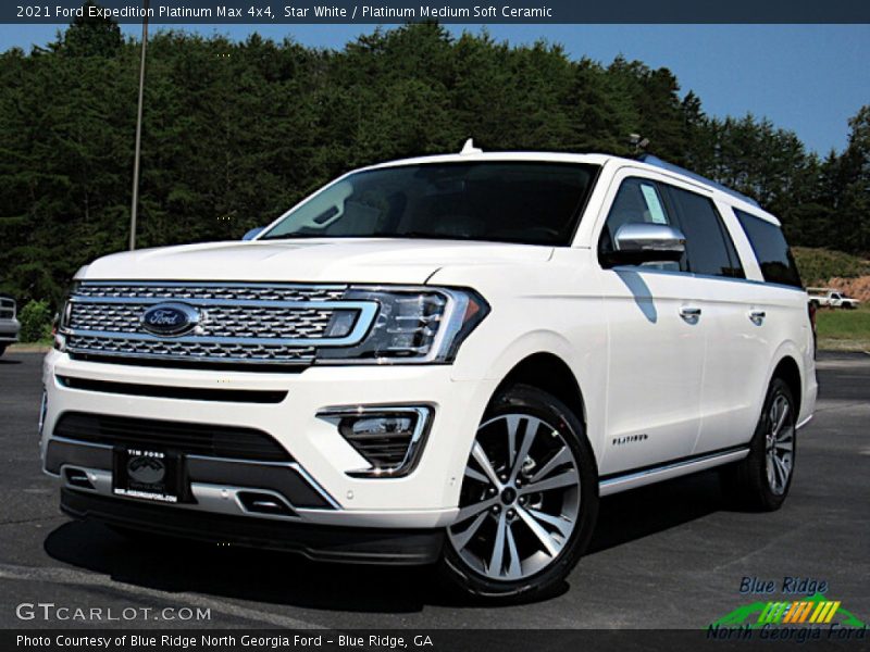 Star White / Platinum Medium Soft Ceramic 2021 Ford Expedition Platinum Max 4x4