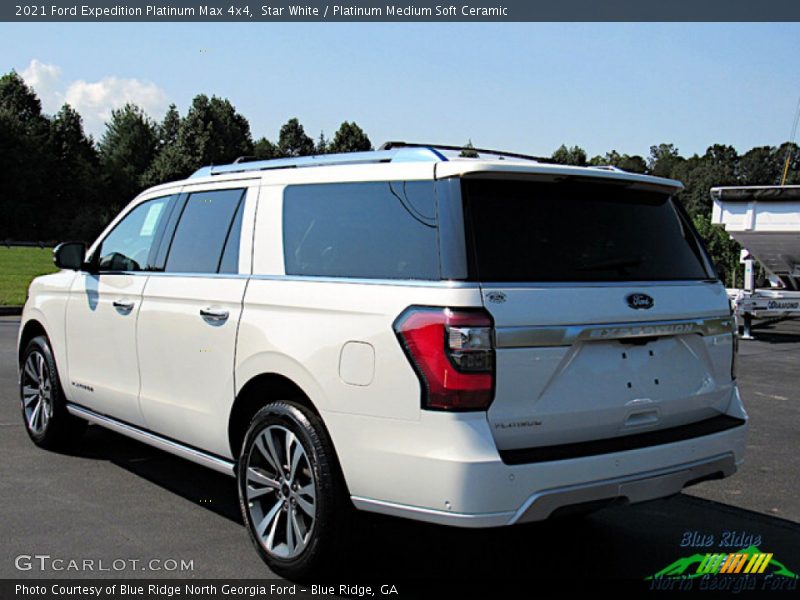 Star White / Platinum Medium Soft Ceramic 2021 Ford Expedition Platinum Max 4x4