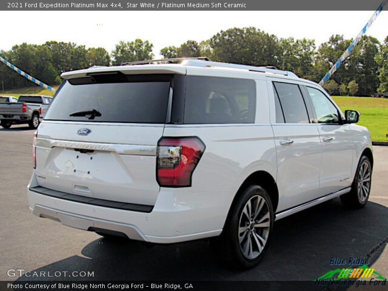 Star White / Platinum Medium Soft Ceramic 2021 Ford Expedition Platinum Max 4x4