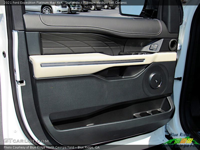 Star White / Platinum Medium Soft Ceramic 2021 Ford Expedition Platinum Max 4x4