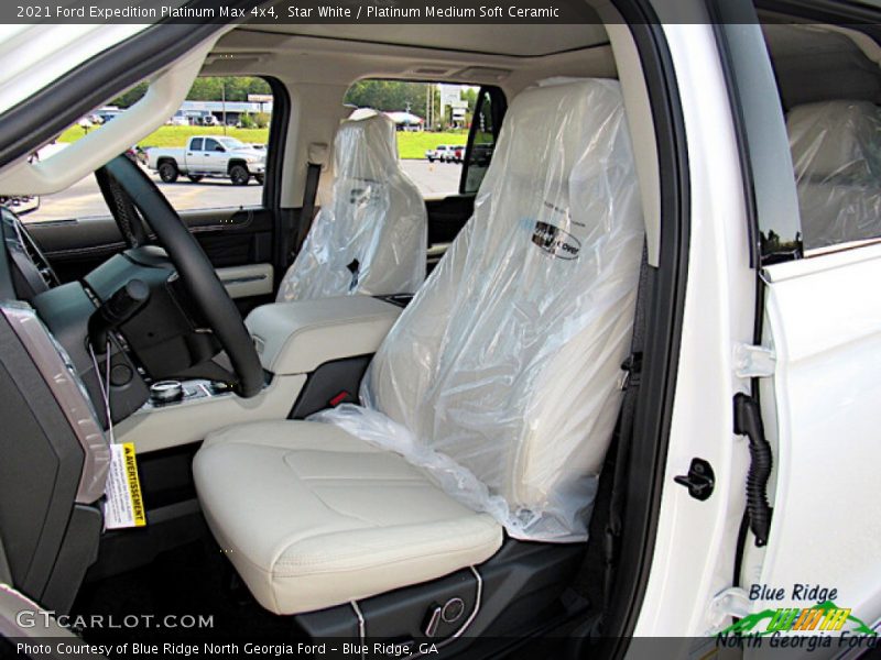 Star White / Platinum Medium Soft Ceramic 2021 Ford Expedition Platinum Max 4x4