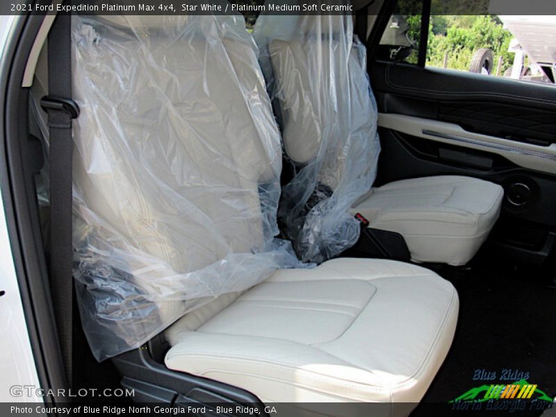 Star White / Platinum Medium Soft Ceramic 2021 Ford Expedition Platinum Max 4x4