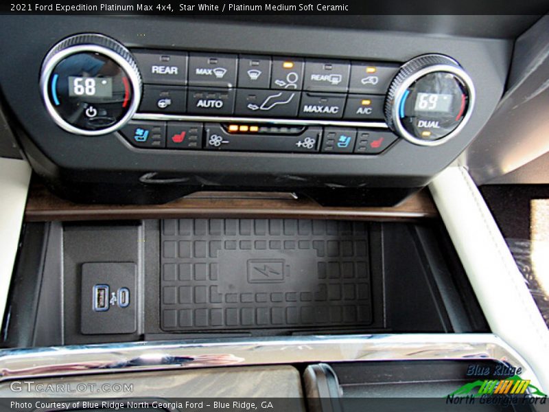 Star White / Platinum Medium Soft Ceramic 2021 Ford Expedition Platinum Max 4x4