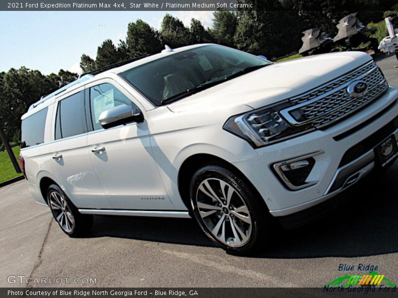 Star White / Platinum Medium Soft Ceramic 2021 Ford Expedition Platinum Max 4x4