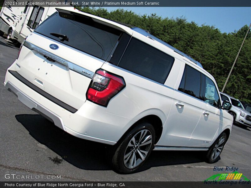 Star White / Platinum Medium Soft Ceramic 2021 Ford Expedition Platinum Max 4x4