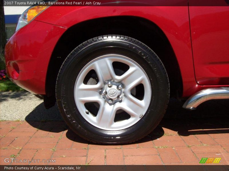 Barcelona Red Pearl / Ash Gray 2007 Toyota RAV4 4WD