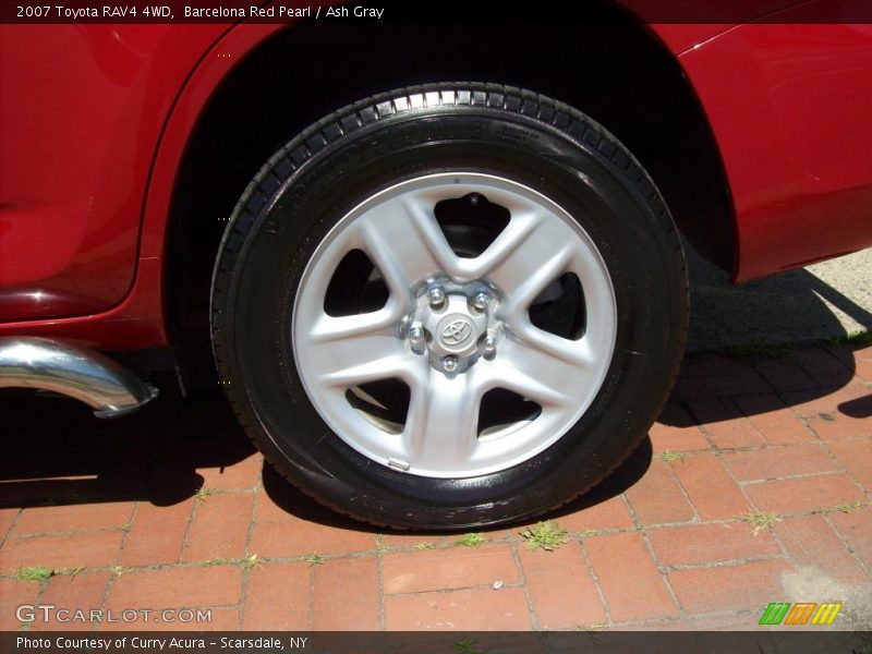 Barcelona Red Pearl / Ash Gray 2007 Toyota RAV4 4WD