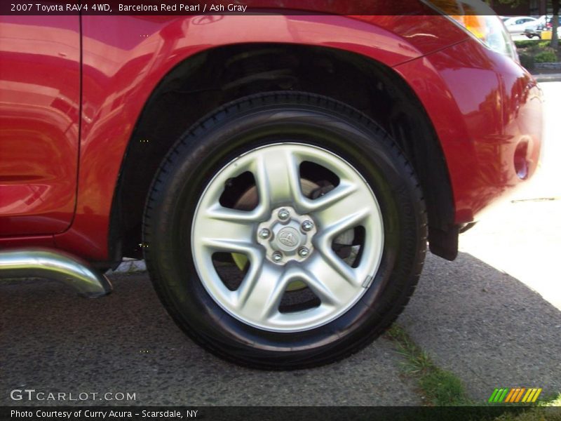 Barcelona Red Pearl / Ash Gray 2007 Toyota RAV4 4WD
