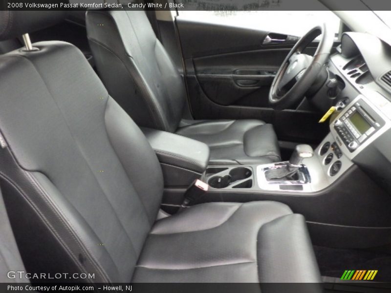 Candy White / Black 2008 Volkswagen Passat Komfort Sedan