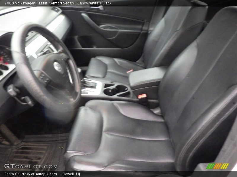 Candy White / Black 2008 Volkswagen Passat Komfort Sedan