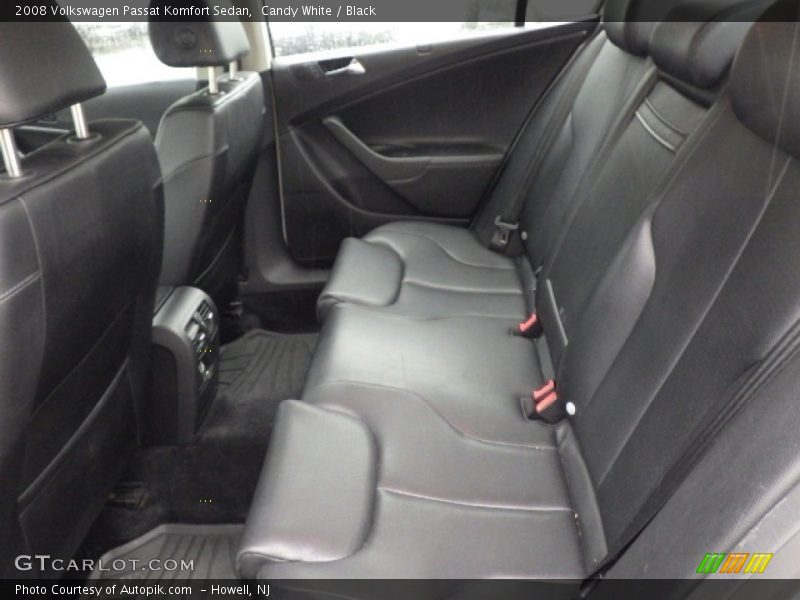 Candy White / Black 2008 Volkswagen Passat Komfort Sedan