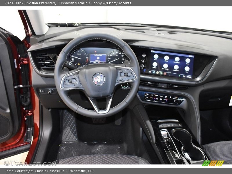 Cinnabar Metallic / Ebony w/Ebony Accents 2021 Buick Envision Preferred