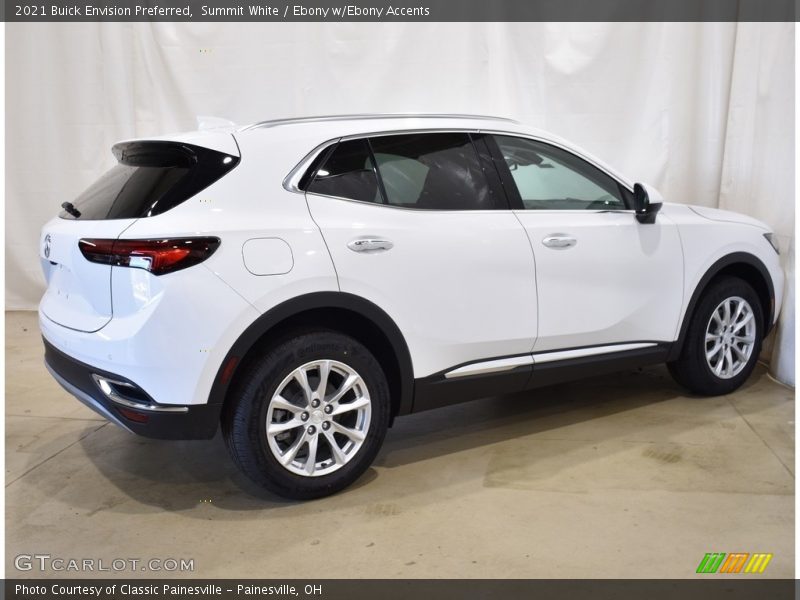 Summit White / Ebony w/Ebony Accents 2021 Buick Envision Preferred