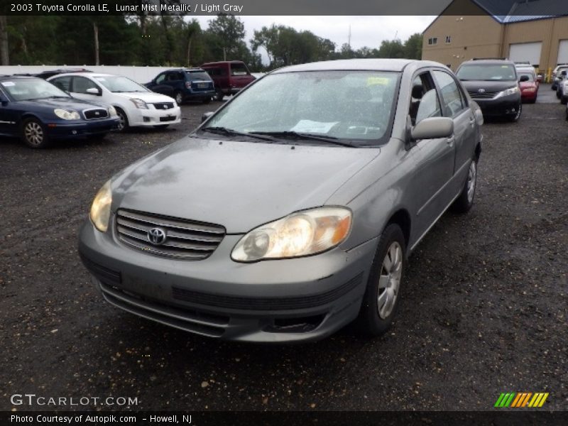 Lunar Mist Metallic / Light Gray 2003 Toyota Corolla LE