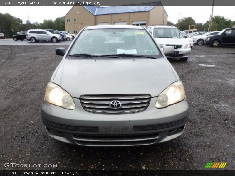 Lunar Mist Metallic / Light Gray 2003 Toyota Corolla LE