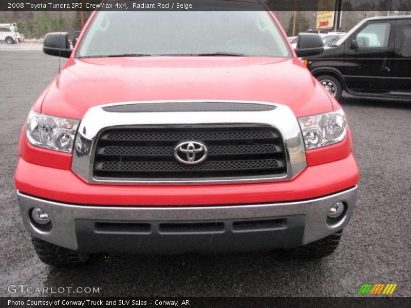 Radiant Red / Beige 2008 Toyota Tundra SR5 CrewMax 4x4