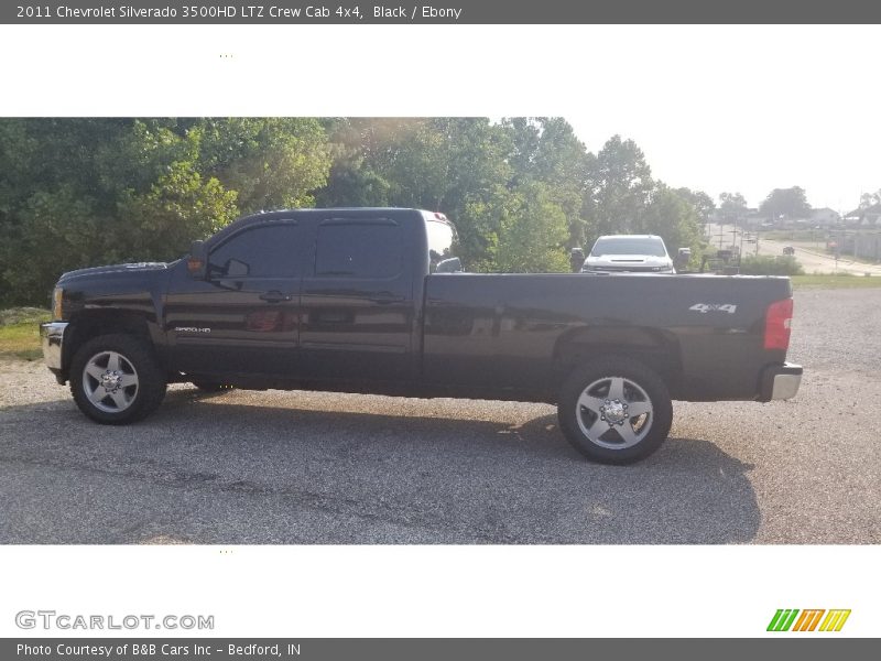Black / Ebony 2011 Chevrolet Silverado 3500HD LTZ Crew Cab 4x4