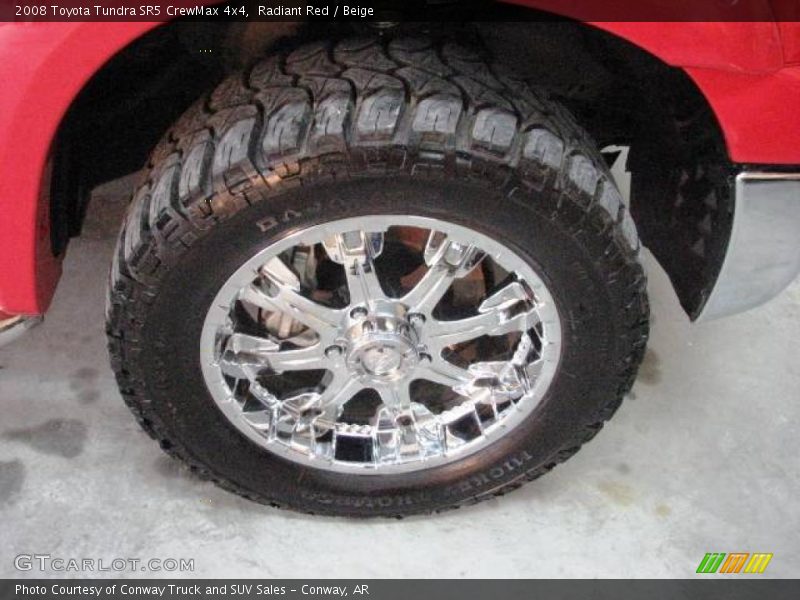 Radiant Red / Beige 2008 Toyota Tundra SR5 CrewMax 4x4