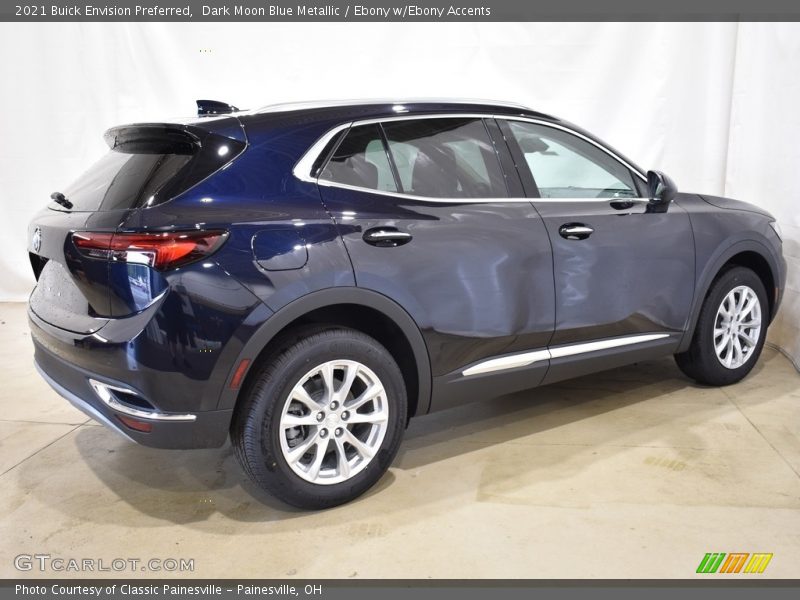 Dark Moon Blue Metallic / Ebony w/Ebony Accents 2021 Buick Envision Preferred