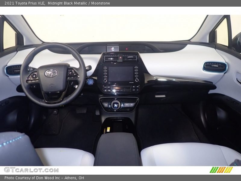 Dashboard of 2021 Prius XLE