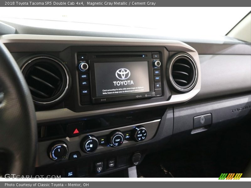 Magnetic Gray Metallic / Cement Gray 2018 Toyota Tacoma SR5 Double Cab 4x4