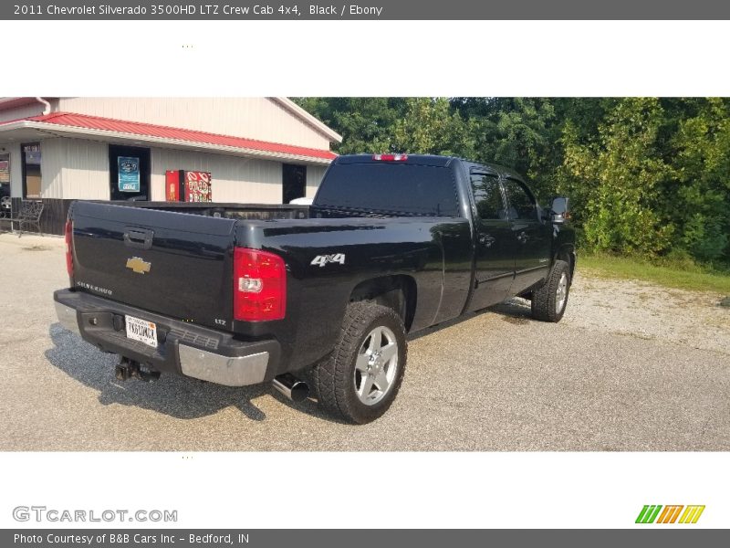Black / Ebony 2011 Chevrolet Silverado 3500HD LTZ Crew Cab 4x4