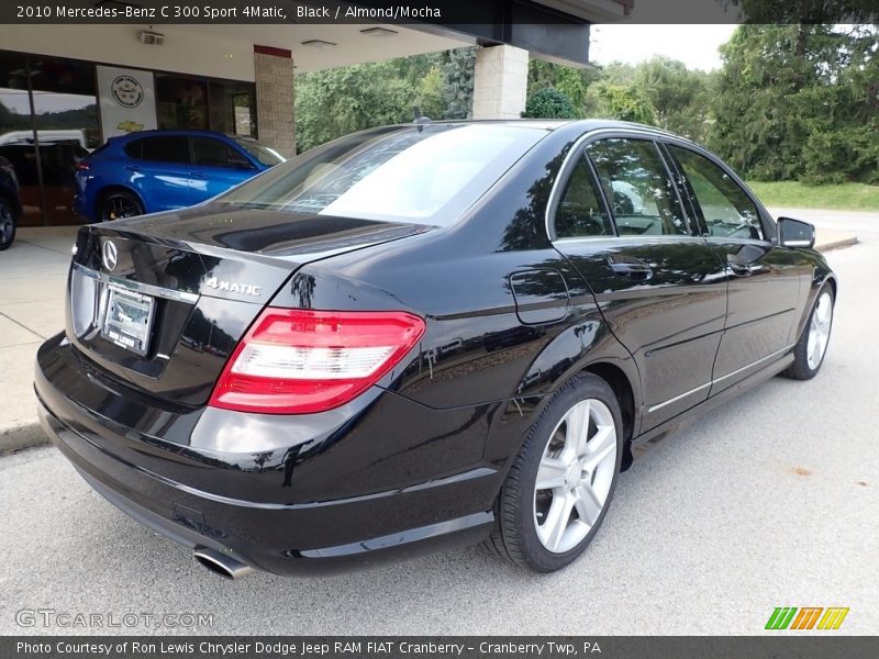 Black / Almond/Mocha 2010 Mercedes-Benz C 300 Sport 4Matic