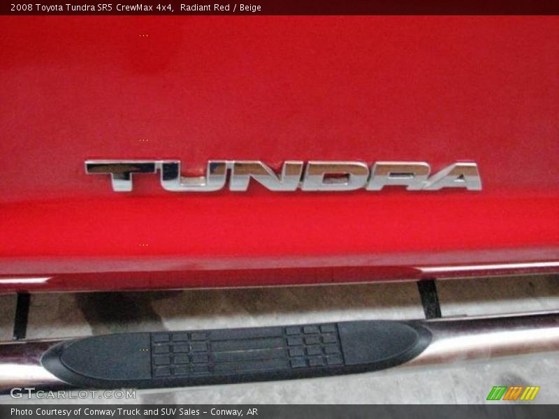 Radiant Red / Beige 2008 Toyota Tundra SR5 CrewMax 4x4