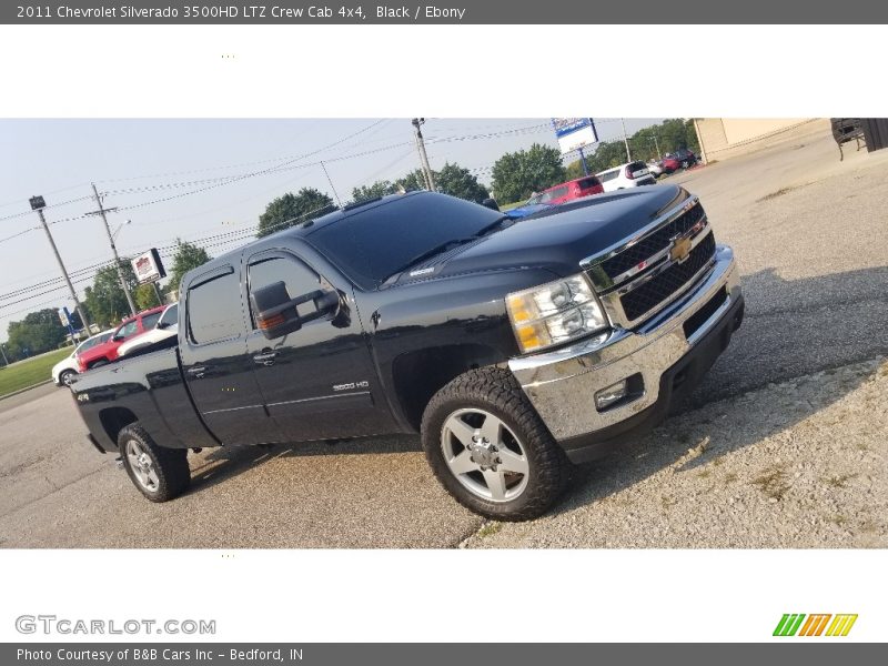 Black / Ebony 2011 Chevrolet Silverado 3500HD LTZ Crew Cab 4x4