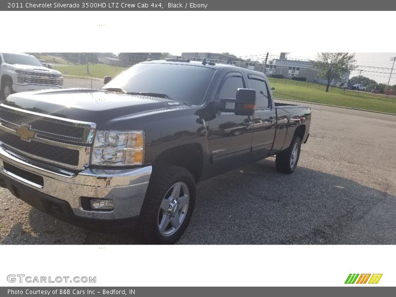Black / Ebony 2011 Chevrolet Silverado 3500HD LTZ Crew Cab 4x4