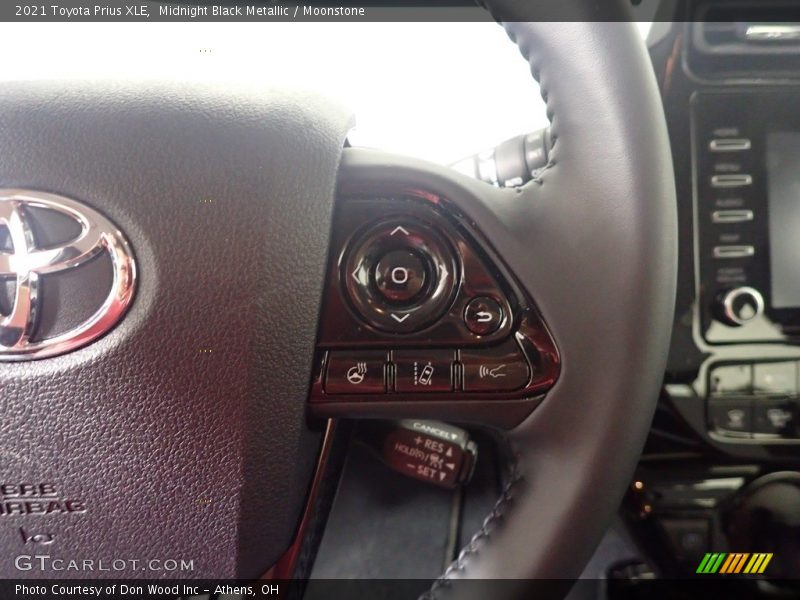 Midnight Black Metallic / Moonstone 2021 Toyota Prius XLE