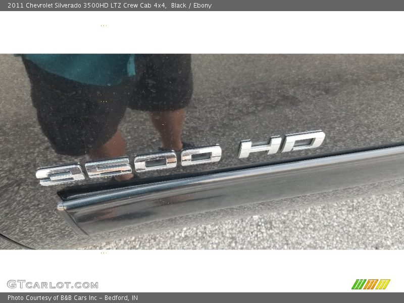 Black / Ebony 2011 Chevrolet Silverado 3500HD LTZ Crew Cab 4x4