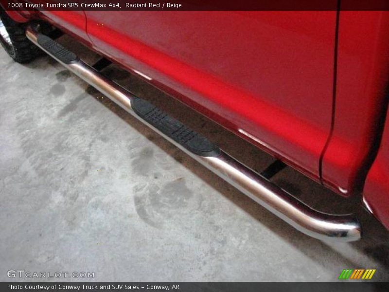 Radiant Red / Beige 2008 Toyota Tundra SR5 CrewMax 4x4