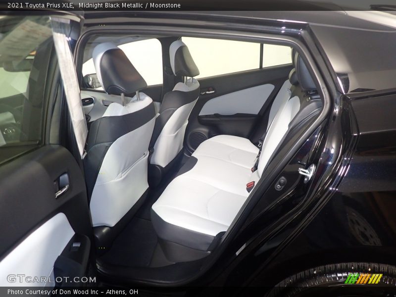 Rear Seat of 2021 Prius XLE