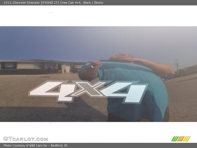 Black / Ebony 2011 Chevrolet Silverado 3500HD LTZ Crew Cab 4x4