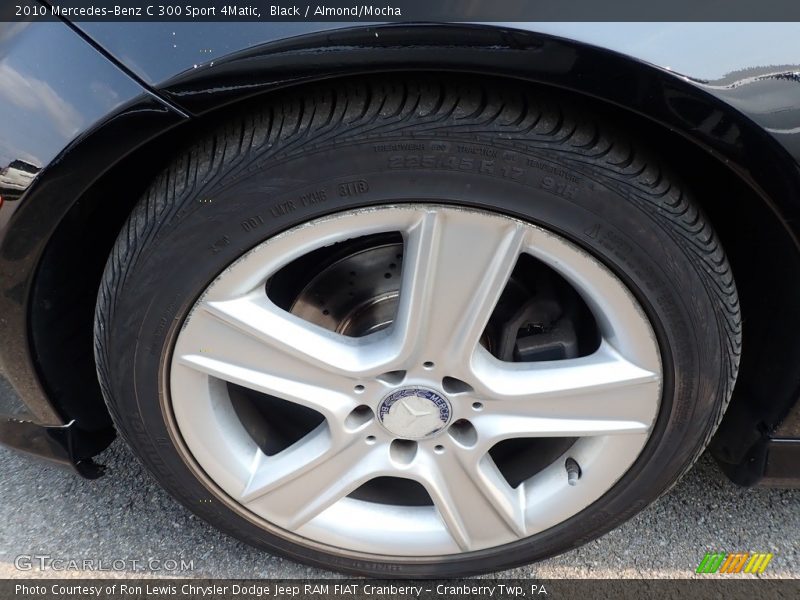 Black / Almond/Mocha 2010 Mercedes-Benz C 300 Sport 4Matic