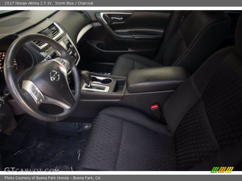 Storm Blue / Charcoal 2017 Nissan Altima 2.5 SV