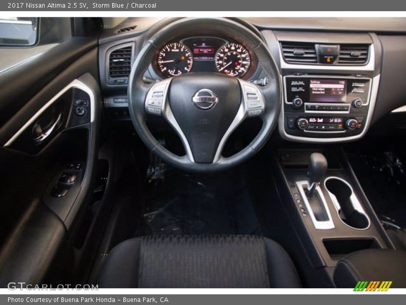 Storm Blue / Charcoal 2017 Nissan Altima 2.5 SV